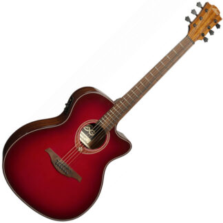 LAG T-RED ACE Tramontane Special Edition Red Burst elektroakustična kitara