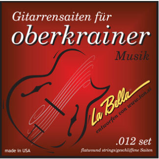 LA BELLA OBERKRAINER 12-50 brušene strune za električno kitaro