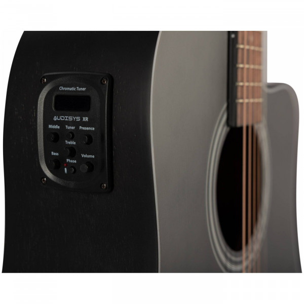 FLIGHT GUITARS D-175CE Blk elektroakustična kitara - slika 2