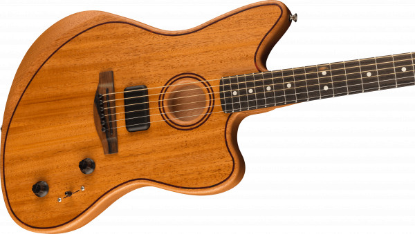 FENDER AMERICAN ACOUSTASONIC JAZZMASTER Mah akustična kitara - slika 3