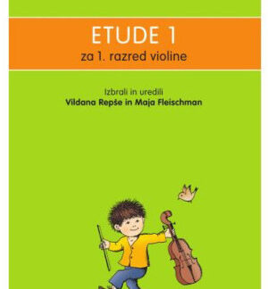 DZS ETUDE 1 za violino, Repše/Fleischman učbenik za violino
