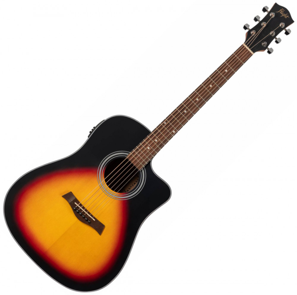 FLIGHT GUITARS D-175CE SB elektroakustična kitara