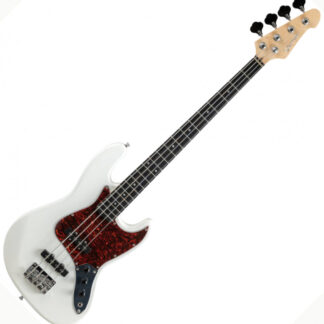 VESTON GUITARS JB-WH White bas kitara