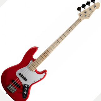 VESTON GUITARS JB-RD Red bas kitara