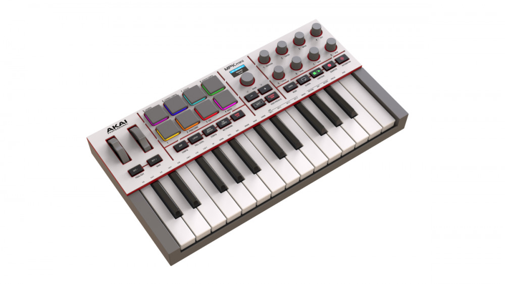 AKAI MPK Mini IV WH midi klaviatura