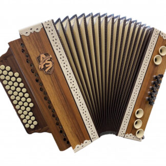 OTHER AS C-F-B AM.WALNUT diatonična harmonika