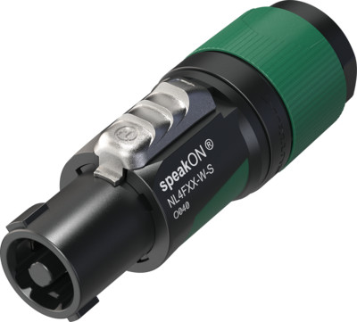 NEUTRIK NL4FXX-W-S SPEAKON 4-pin konektor