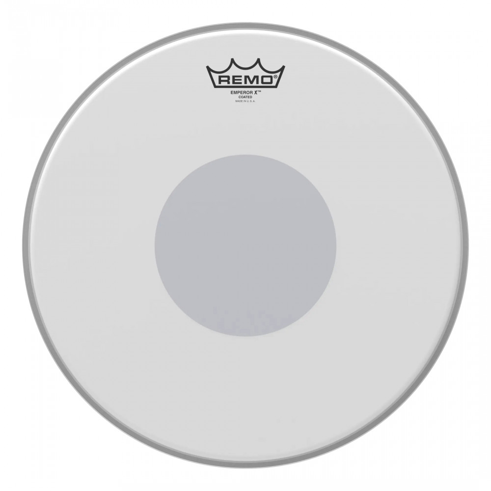 REMO BX-0114-10 Emperor X Coated 14" Bottom Black Dot opna za snare